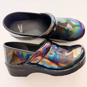 Size 41 - Dansko Women's Professional Petrol Patent 406110202